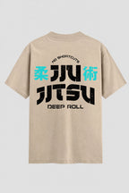 Camiseta Oversized Suedine Jiu-Jitsu Deep Roll