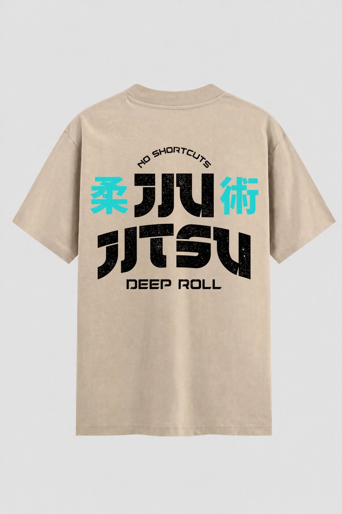 Camiseta Oversized Suedine Jiu-Jitsu Deep Roll