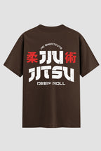 Camiseta Oversized Suedine Jiu-Jitsu Deep Roll