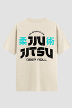 Camiseta Oversized Suedine Jiu-Jitsu Deep Roll