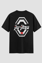 Camiseta Oversized Suedine Jiu-Jitsu Emblem