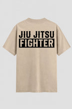 Camiseta Oversized Suedine Jiu-Jitsu Fighter