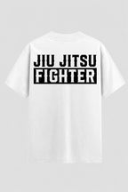 Camiseta Oversized Suedine Jiu-Jitsu Fighter