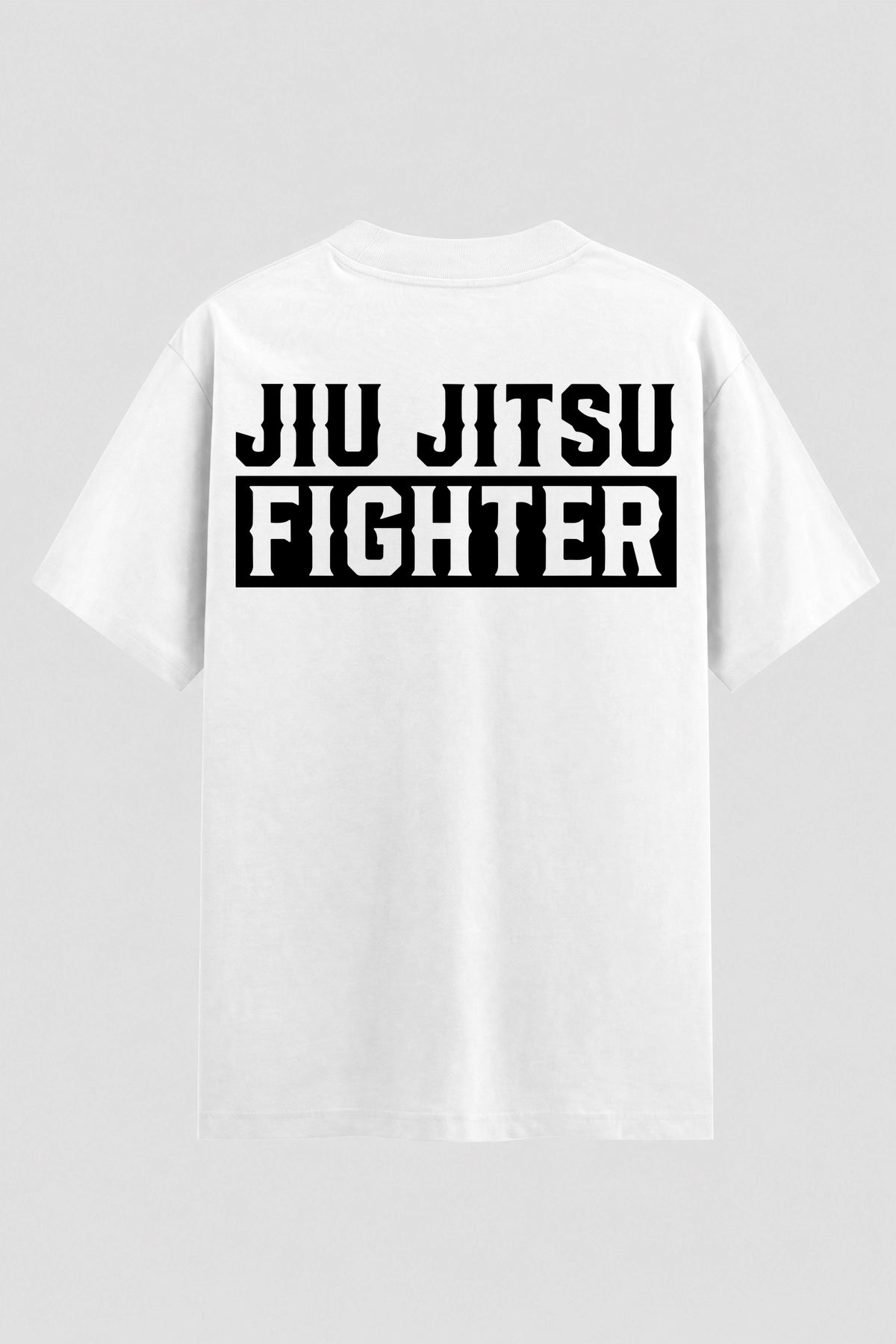 Camiseta Oversized Suedine Jiu-Jitsu Fighter