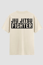 Camiseta Oversized Suedine Jiu-Jitsu Fighter