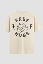 Camiseta Oversized Suedine Jiu-Jitsu Free Hugs – Onfight
