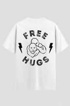 Camiseta Oversized Suedine Jiu-Jitsu Free Hugs – Onfight