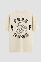 Camiseta Oversized Suedine Jiu-Jitsu Free Hugs – Onfight