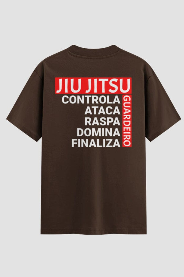 Camiseta Oversized Suedine Jiu-Jitsu Guardeiro
