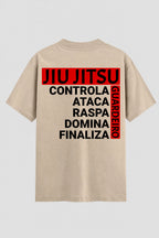 Camiseta Oversized Suedine Jiu-Jitsu Guardeiro