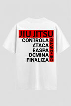 Camiseta Oversized Suedine Jiu-Jitsu Guardeiro