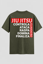 Camiseta Oversized Suedine Jiu-Jitsu Guardeiro