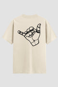 Camiseta Oversized Jiu-Jitsu Hang Loose – Onfight Oversized jiu-jitsu OnFight P Off White Masculino