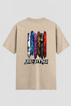 Camiseta Oversized Suedine Jiu-Jitsu  Instinct