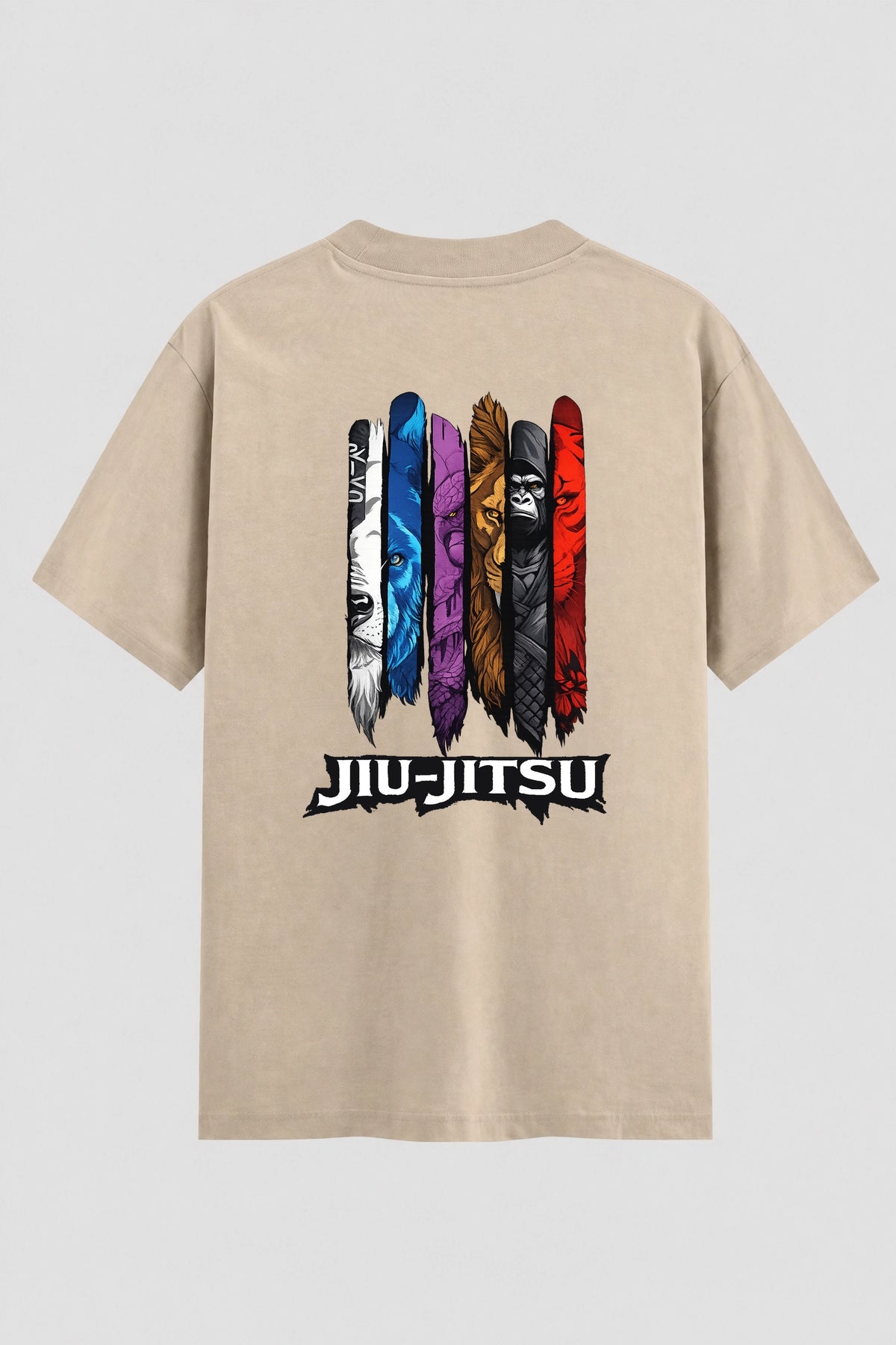 Camiseta Oversized Suedine Jiu-Jitsu  Instinct