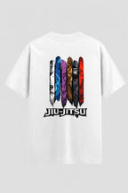 Camiseta Oversized Suedine Jiu-Jitsu  Instinct