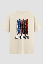 Camiseta Oversized Suedine Jiu-Jitsu  Instinct