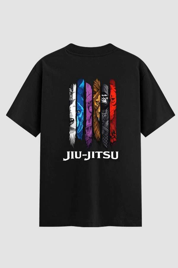 Camiseta Oversized Suedine Jiu-Jitsu  Instinct