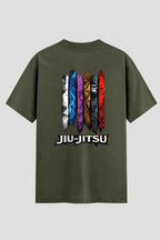 Camiseta Oversized Suedine Jiu-Jitsu  Instinct
