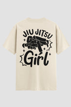 Camiseta Oversized Suedine Jiu-Jitsu Jiu jitsu Girl