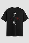 Camiseta Oversized Jiu-Jitsu Origins Oversized jiu-jitsu OnFight P Preto Masculino