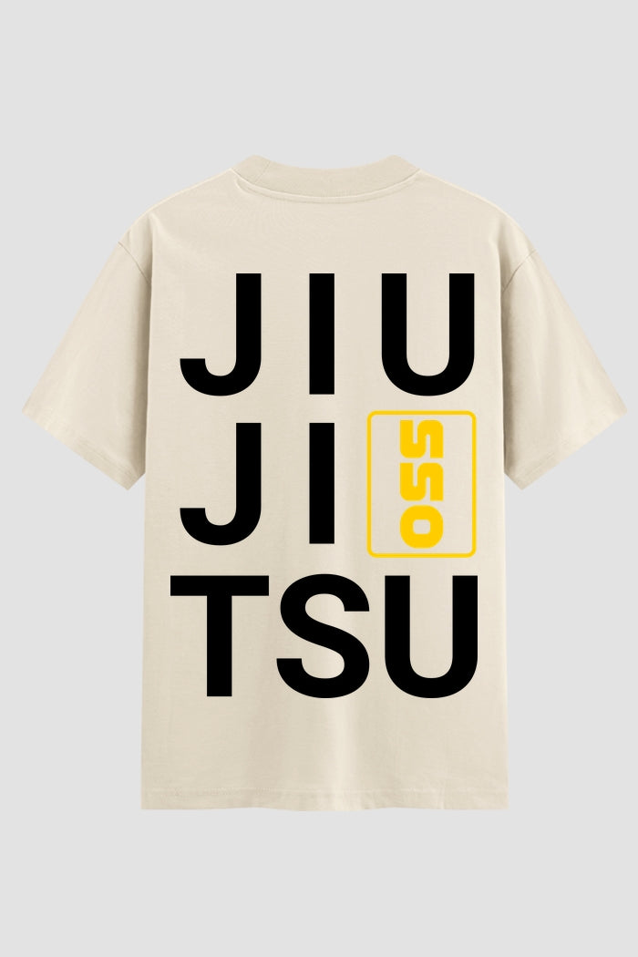 Camiseta Oversized Suedine Jiu-Jitsu OSS