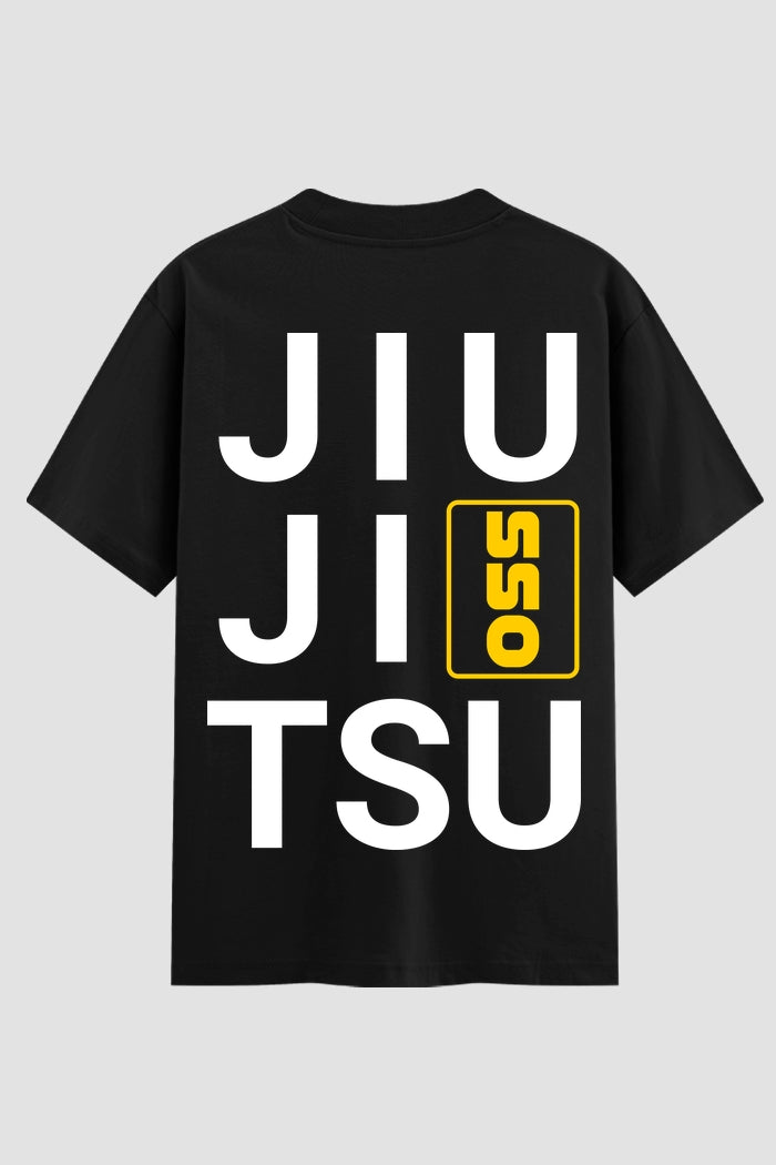 Camiseta Oversized Suedine Jiu-Jitsu OSS