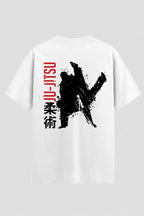 Camiseta Oversized Suedine Jiu-Jitsu Silent Warrior