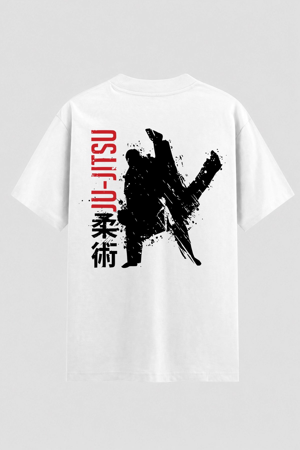 Camiseta Oversized Suedine Jiu-Jitsu Silent Warrior