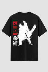 Camiseta Oversized Suedine Jiu-Jitsu Silent Warrior