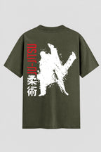Camiseta Oversized Suedine Jiu-Jitsu Silent Warrior