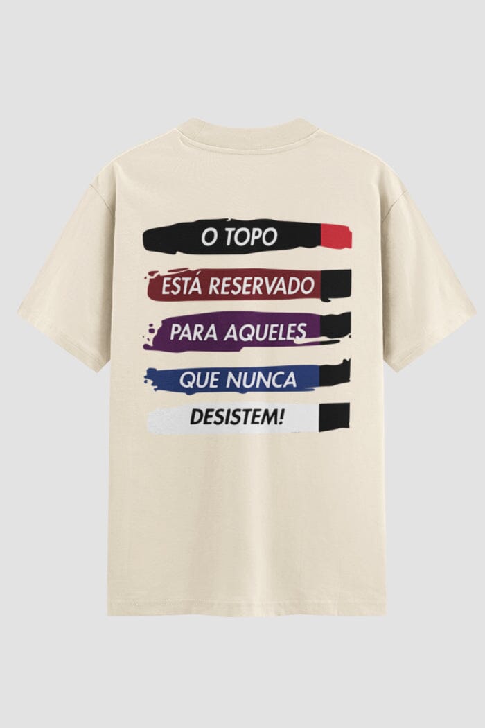 Camiseta Oversized Jiu-Jitsu topo reservado