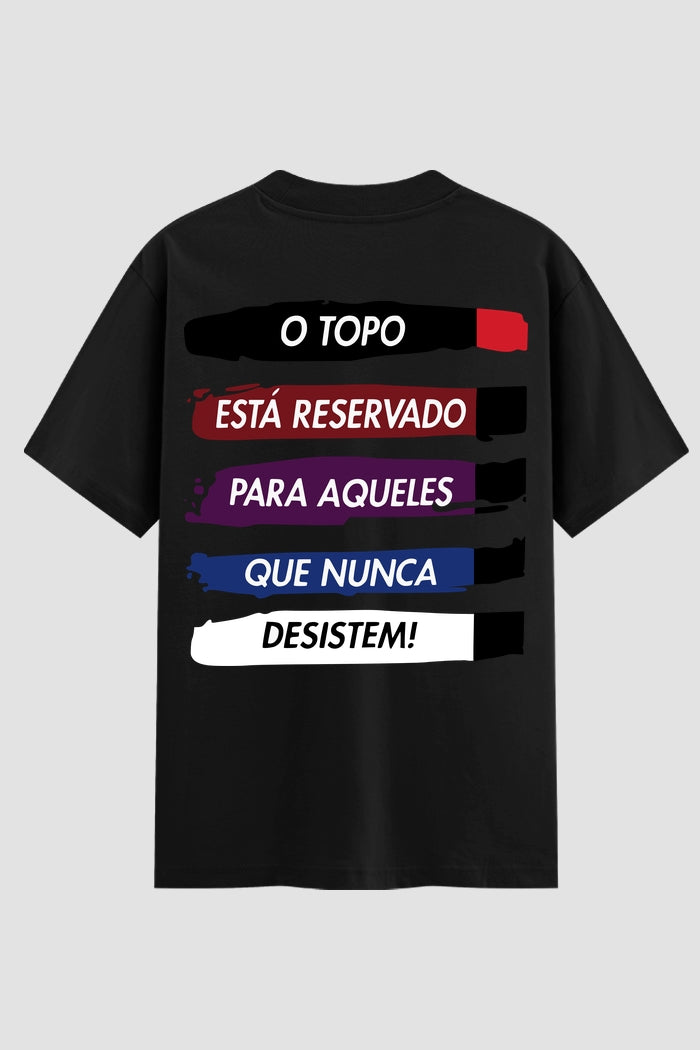 Camiseta Oversized Suedine Jiu-Jitsu topo reservado