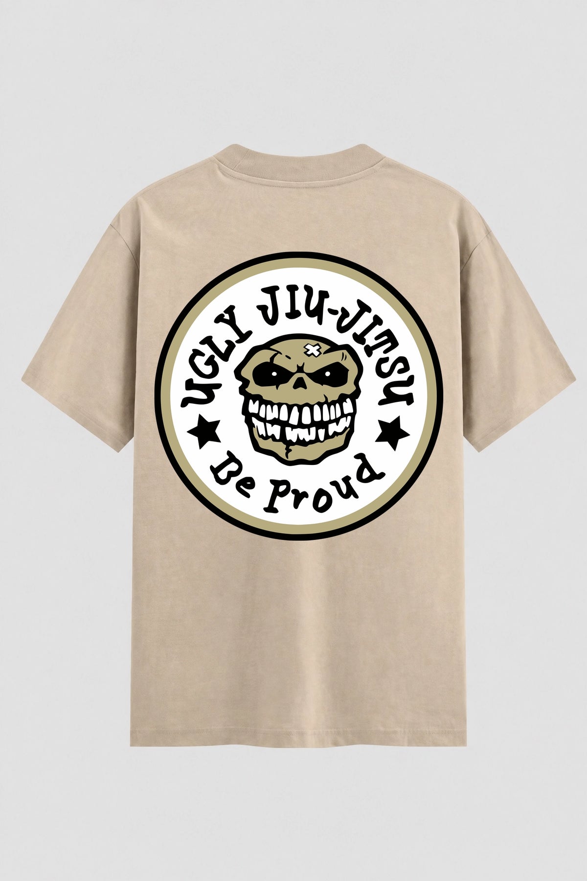 Camiseta Oversized Suedine Jiu-Jitsu Ugly Jiu-jitsu Be Proud