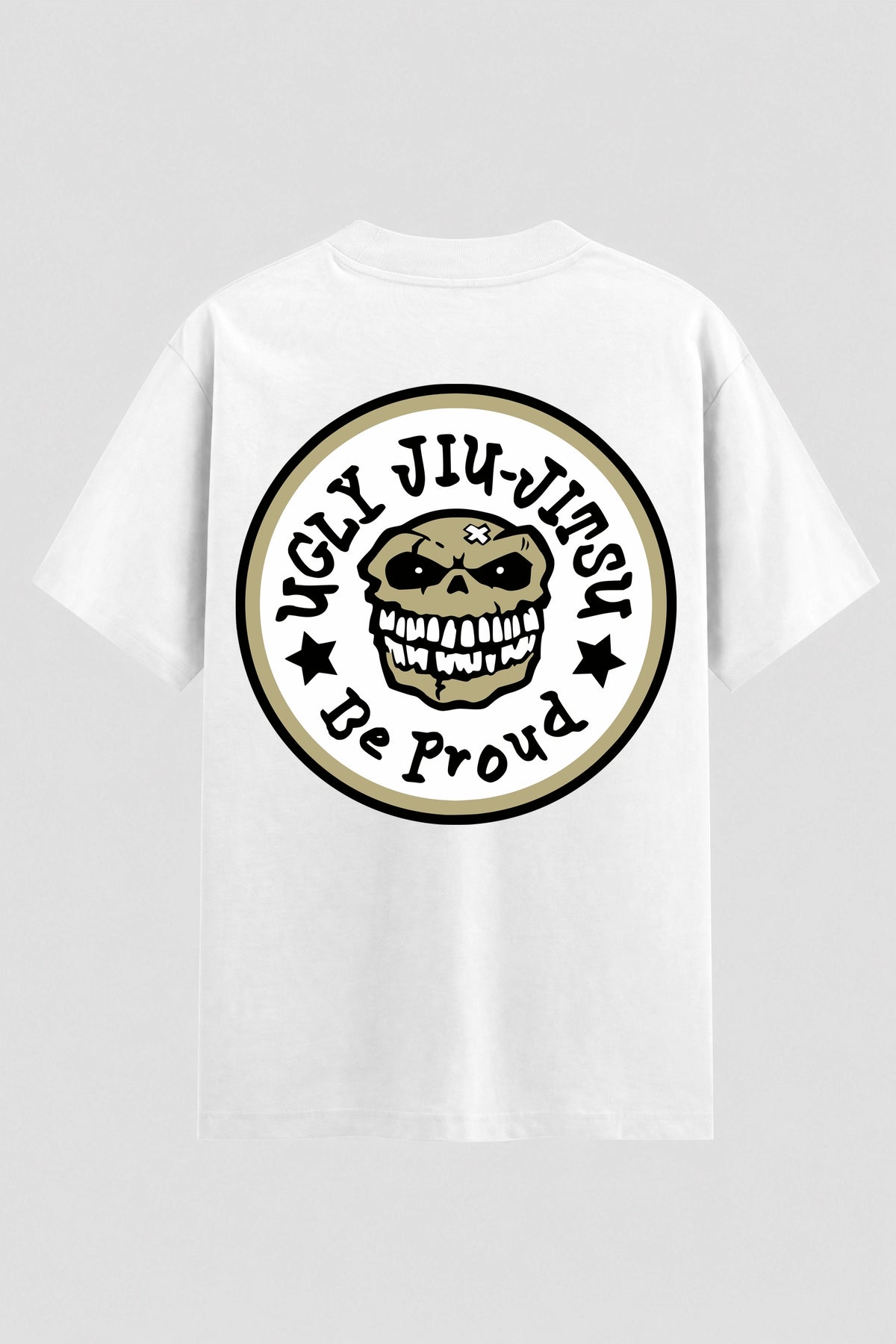 Camiseta Oversized Suedine Jiu-Jitsu Ugly Jiu-jitsu Be Proud
