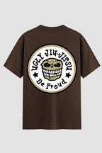 Camiseta Oversized Suedine Jiu-Jitsu Ugly Jiu-jitsu Be Proud