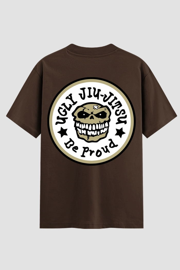 Camiseta Oversized Suedine Jiu-Jitsu Ugly Jiu-jitsu Be Proud