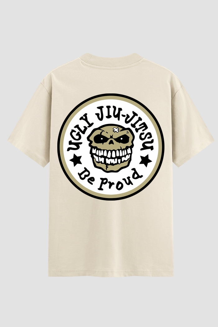 Camiseta Oversized Suedine Jiu-Jitsu Ugly Jiu-jitsu Be Proud