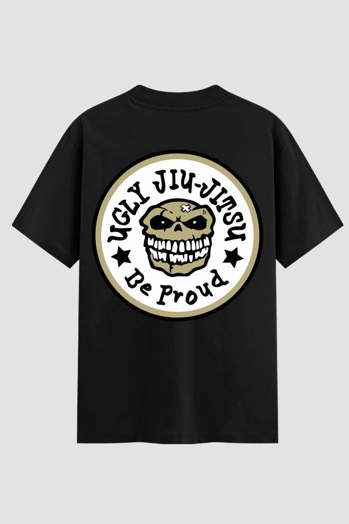 Camiseta Oversized Suedine Jiu-Jitsu Ugly Jiu-jitsu Be Proud