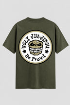 Camiseta Oversized Suedine Jiu-Jitsu Ugly Jiu-jitsu Be Proud