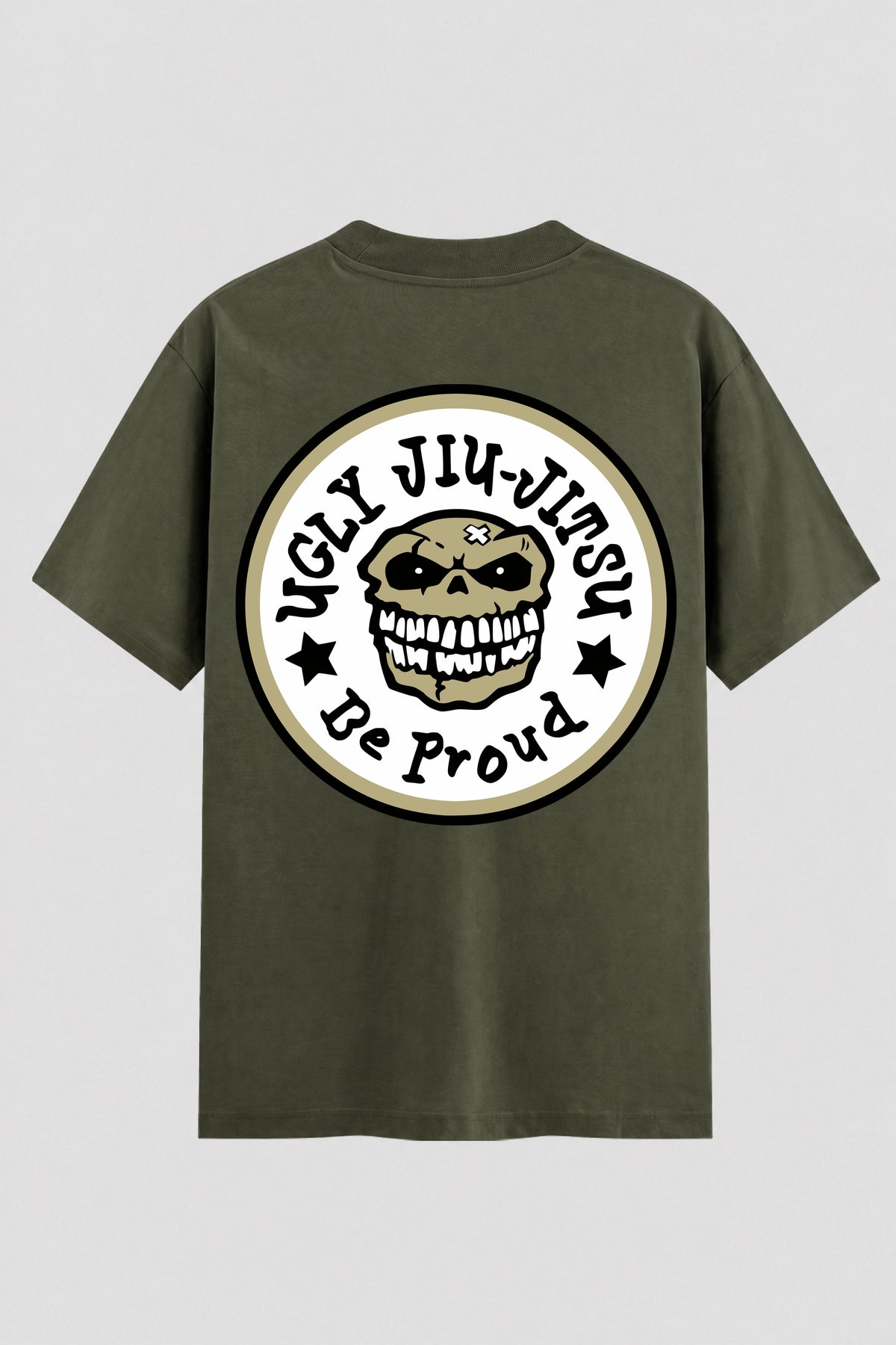 Camiseta Oversized Suedine Jiu-Jitsu Ugly Jiu-jitsu Be Proud