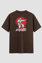 Camiseta Oversized Suedine Karate Arte Marcial Karate