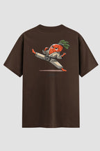 Camiseta Oversized Suedine Karate Carrate Sky High