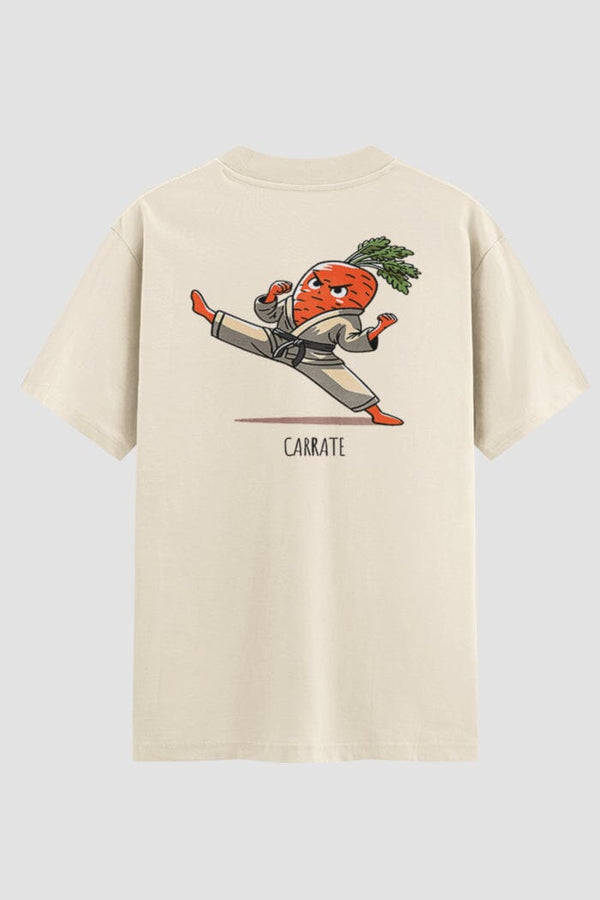 Camiseta Oversized Suedine Karate Carrate Sky High