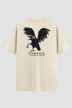 Camiseta Oversized Karate CawRate Vibe Oversizeds Karate OnFight P Off White Masculino
