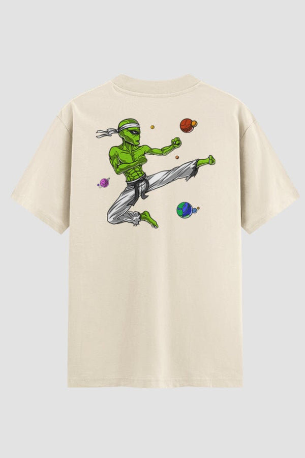 Camiseta Oversized Suedine Karate Code: ET Killer