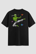 Camiseta Oversized Karate Code: ET Killer Oversizeds Karate OnFight P Preto Masculino