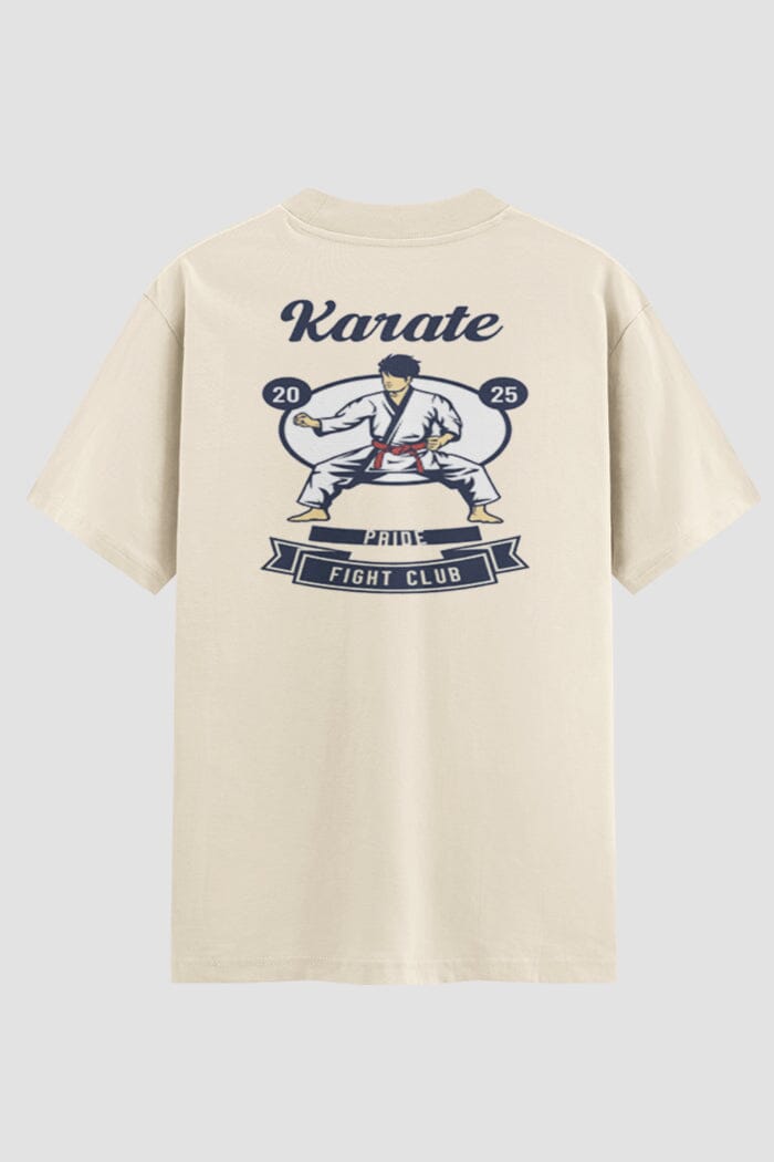 Camiseta Oversized Karate Fight club