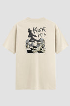 Camiseta Oversized Suedine Karate Kick IT Fight Crew