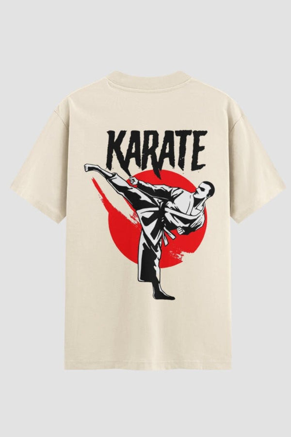 Camiseta Oversized Suedine  Karate Kick – Onfight